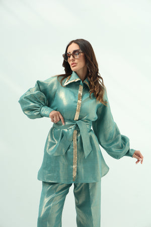 Tiffany foil linen set