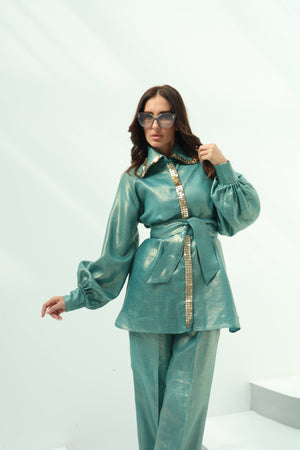 Tiffany foil linen set