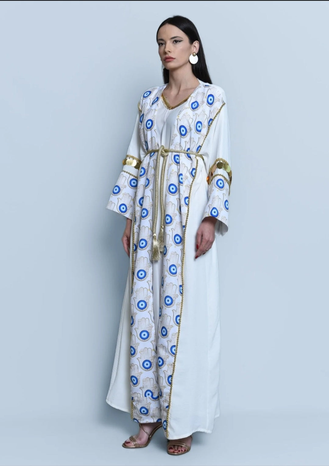 Crepe kaftan