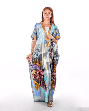 Silk – Bronze Caftan