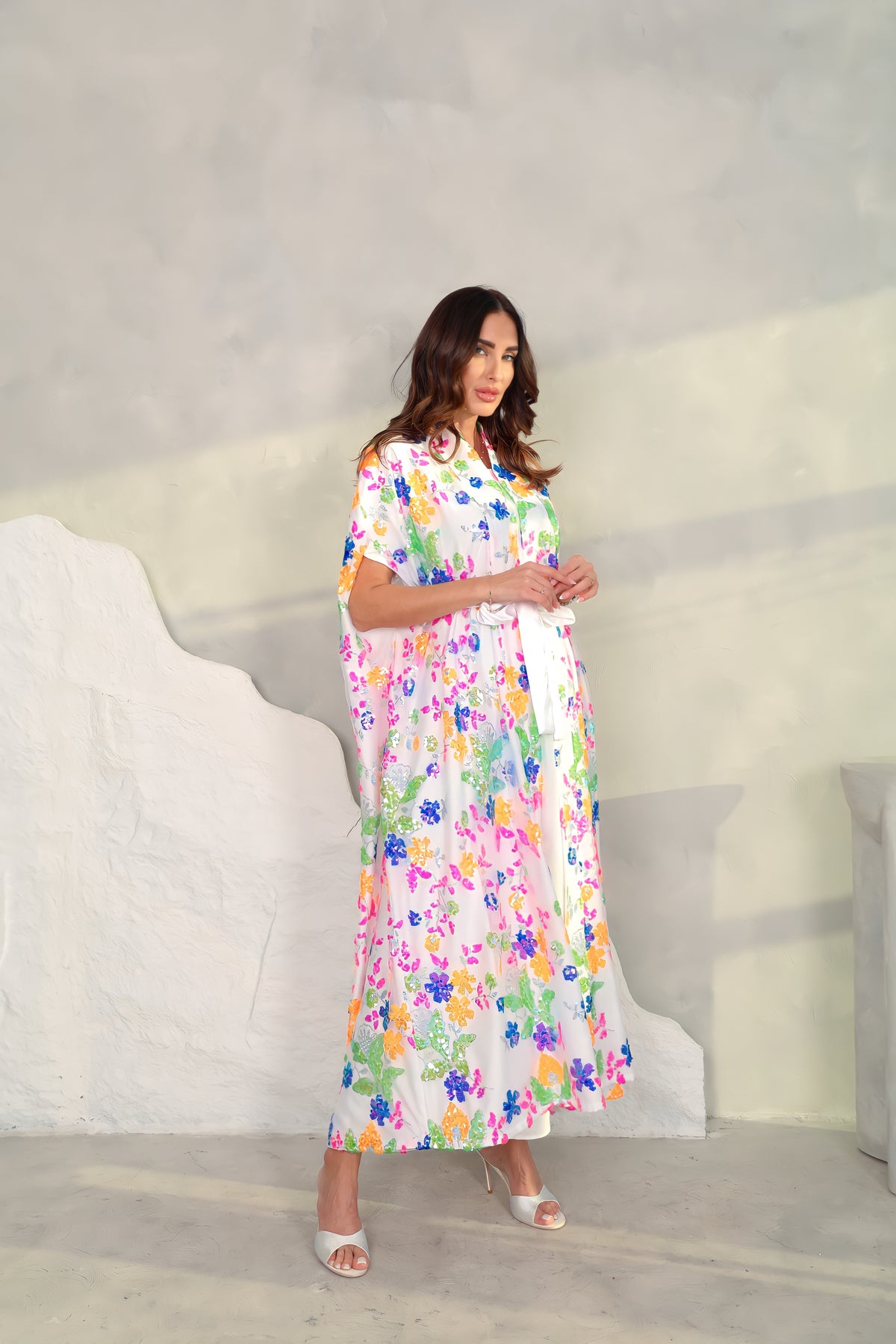 Abaya With Embroidery