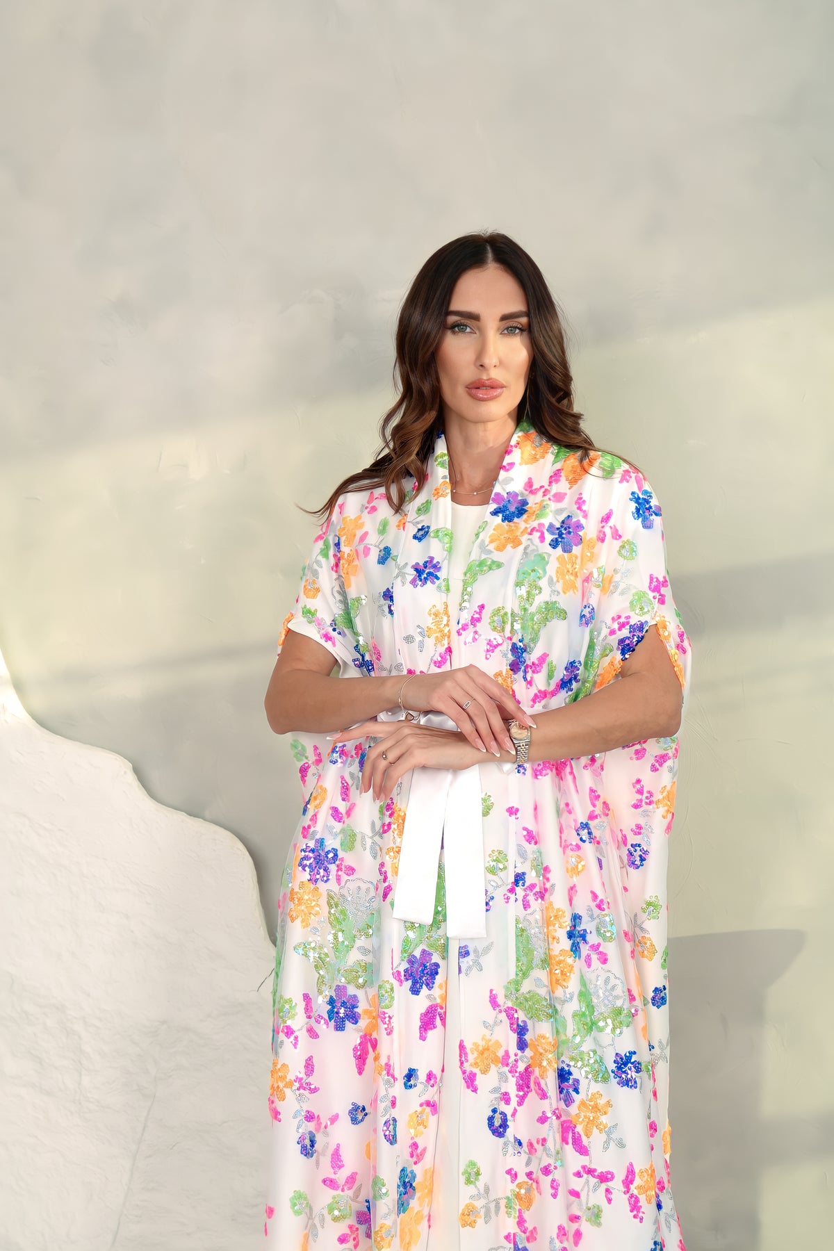 Abaya With Embroidery