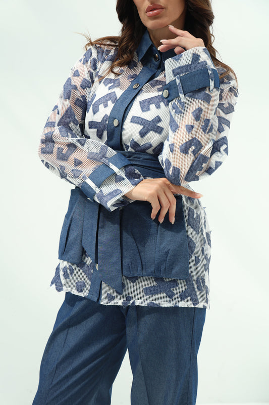 White Cotton Casual Wear