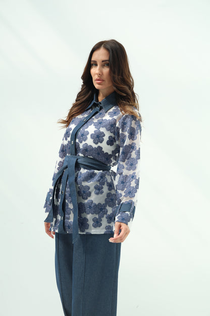 White Cotton Casual Wear