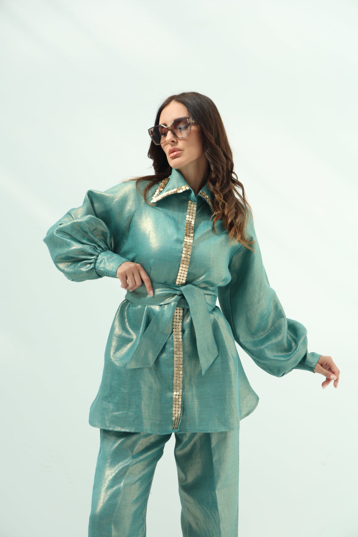 Tiffany foil linen set