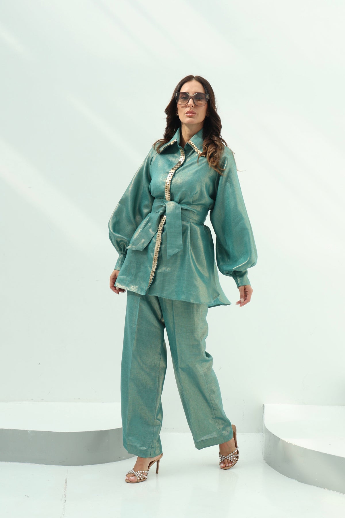 Tiffany foil linen set