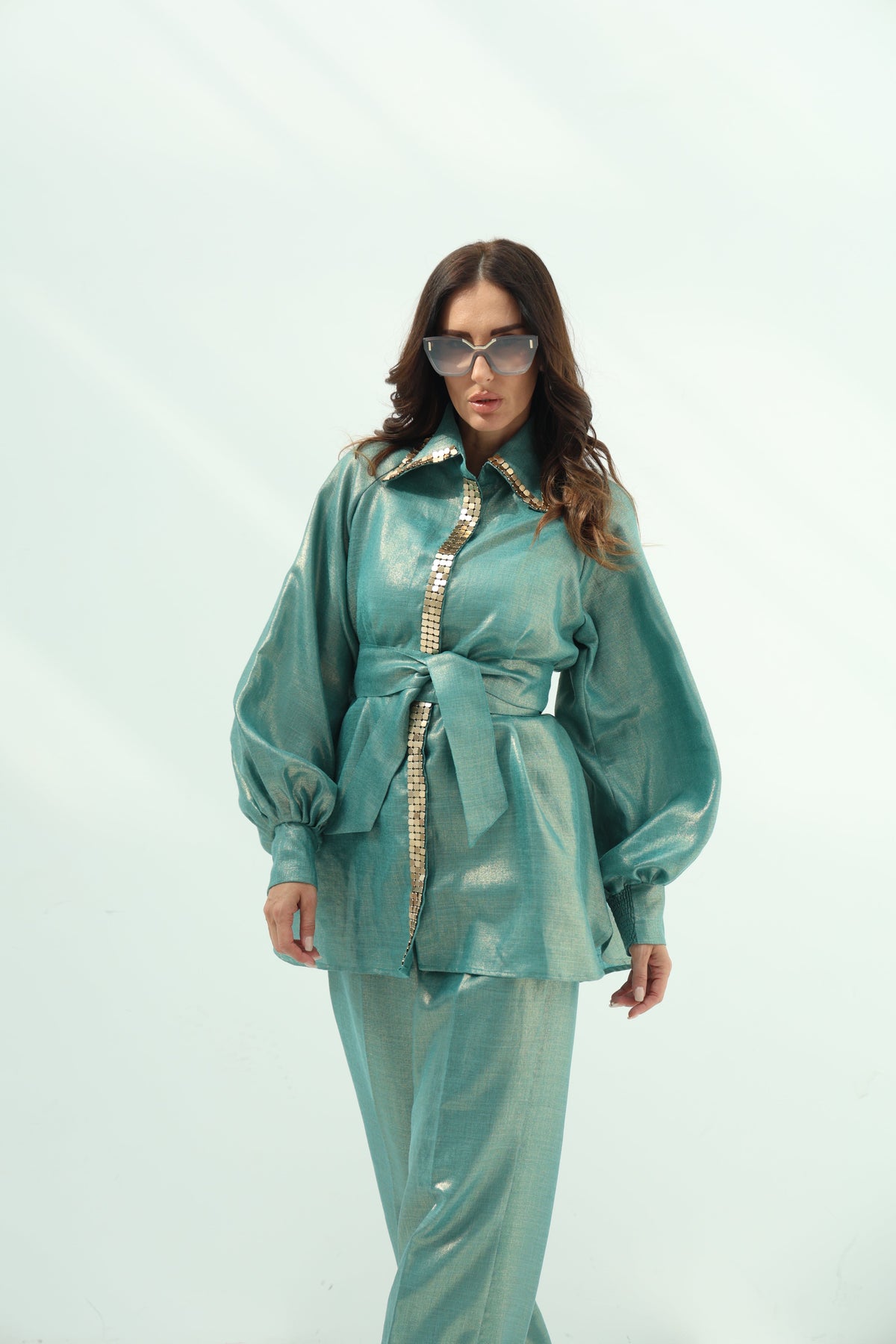 Tiffany foil linen set