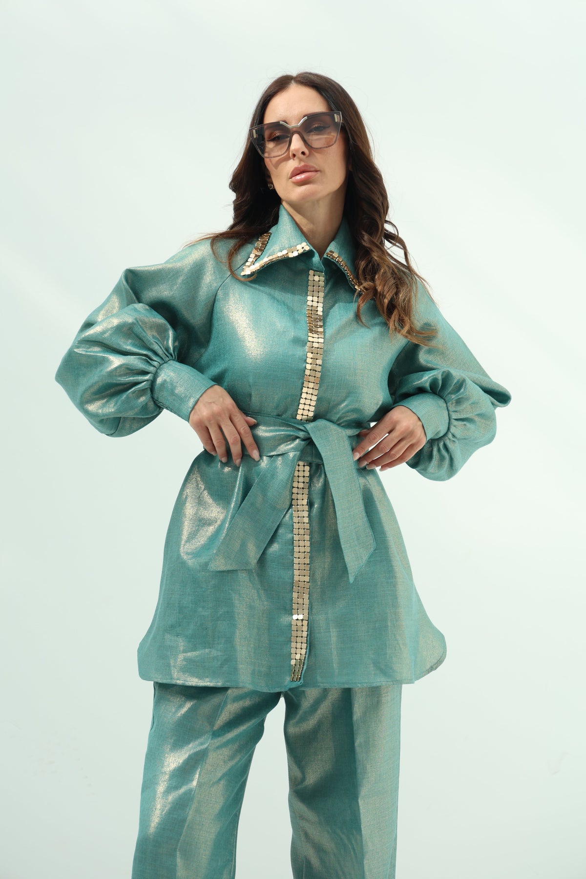 Tiffany foil linen set