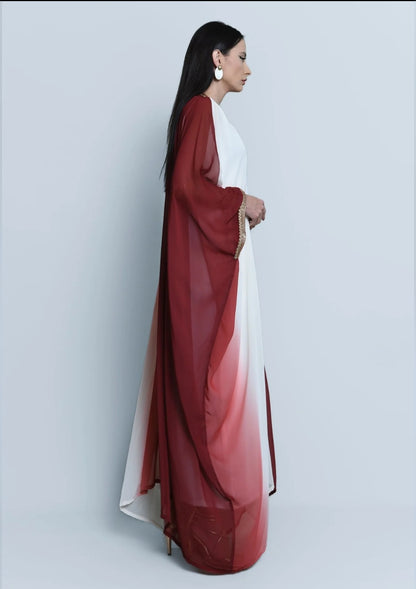 Georgette crepe Abaya