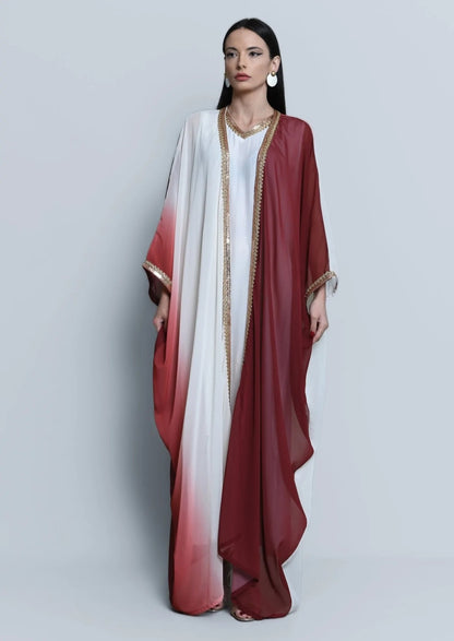 Georgette crepe Abaya