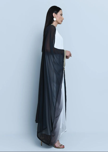 Georgette crepe Abaya