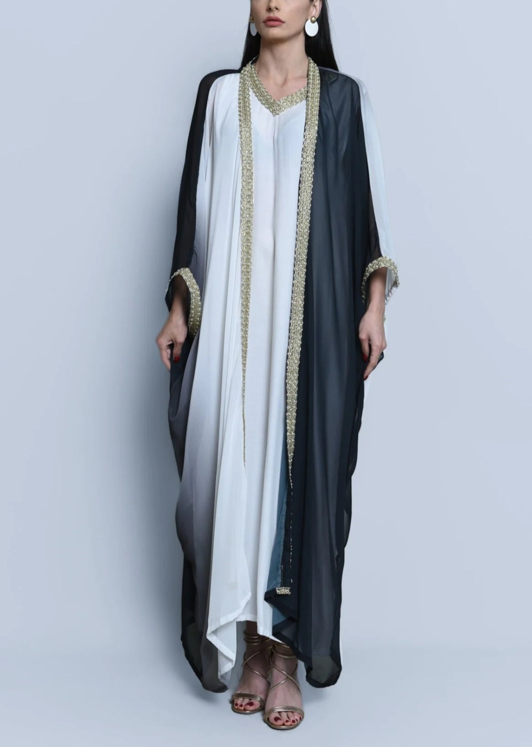 Georgette crepe Abaya