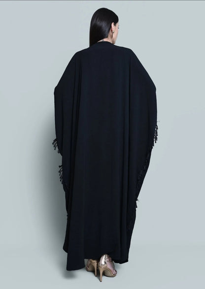 Cotton crepe Abaya